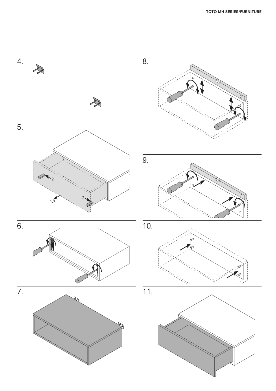 Toto FU10360U User Manual | Page 3 / 4