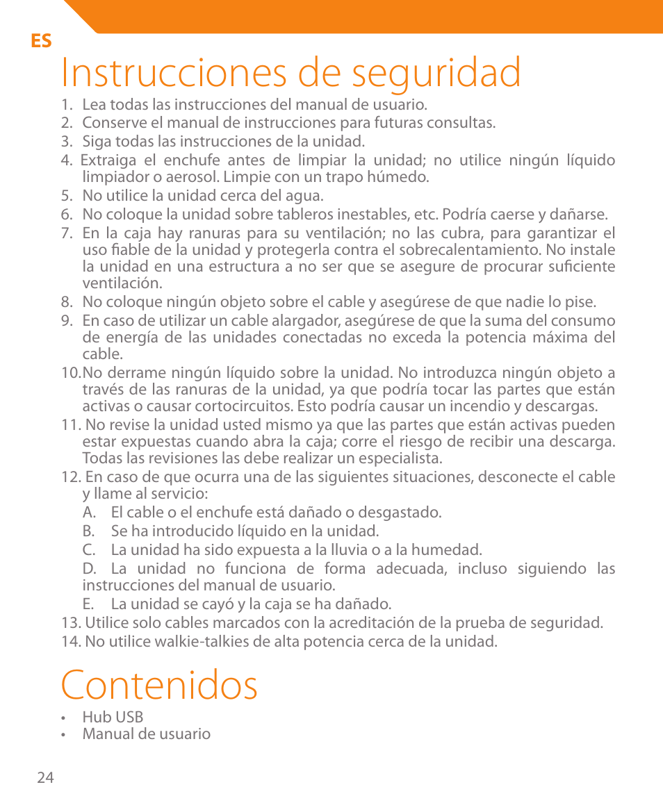 Acme HB410 User Manual | Page 24 / 44