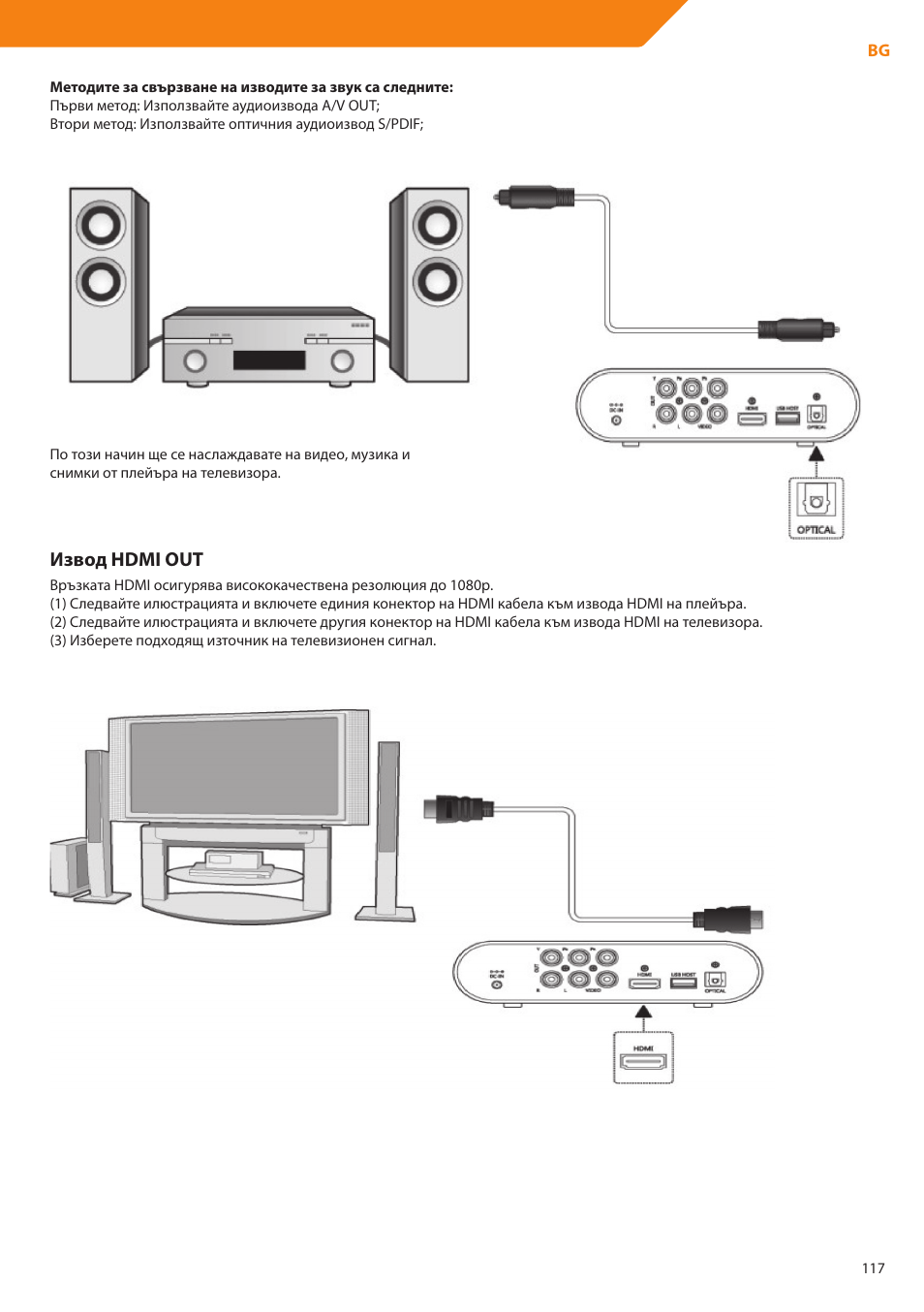 Извод hdmi out | Acme DP01 User Manual | Page 117 / 164