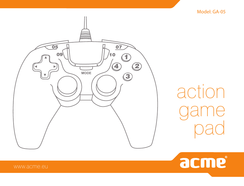 Acme GA05 User Manual | 88 pages
