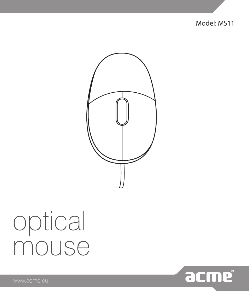 Acme MS11 User Manual | 32 pages