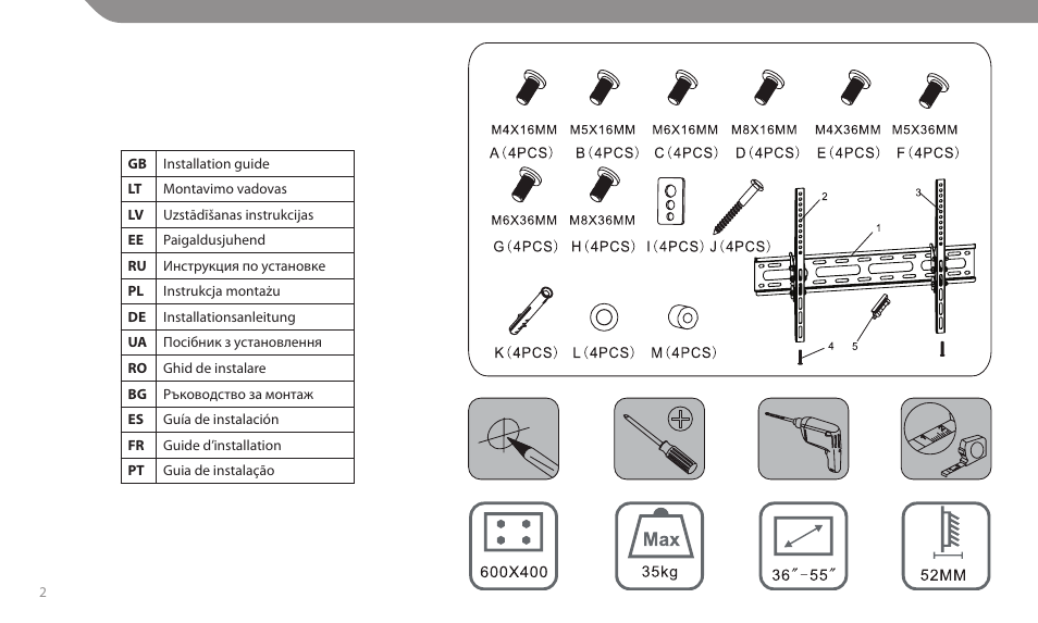 Acme MT104B User Manual | Page 2 / 30