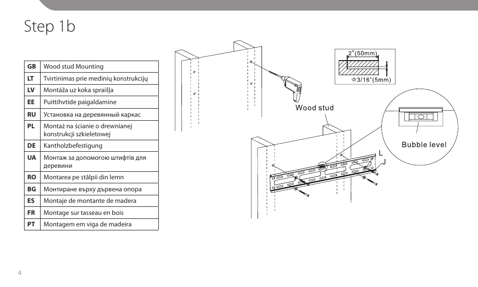 Step 1b | Acme MT104B User Manual | Page 4 / 30