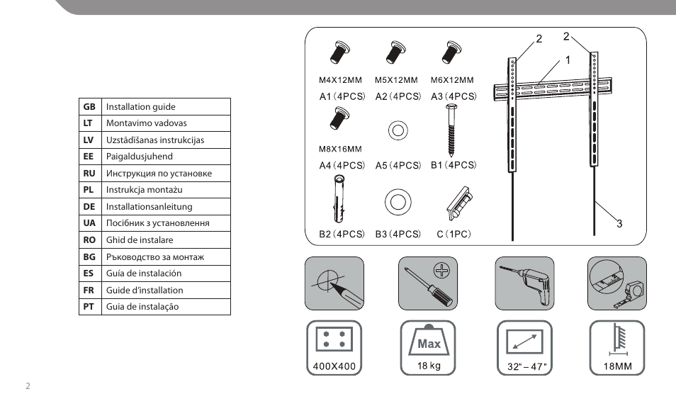 Acme MT108S User Manual | Page 2 / 28