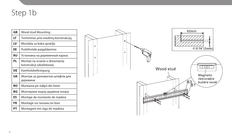 Step 1b | Acme MT108S User Manual | Page 4 / 28
