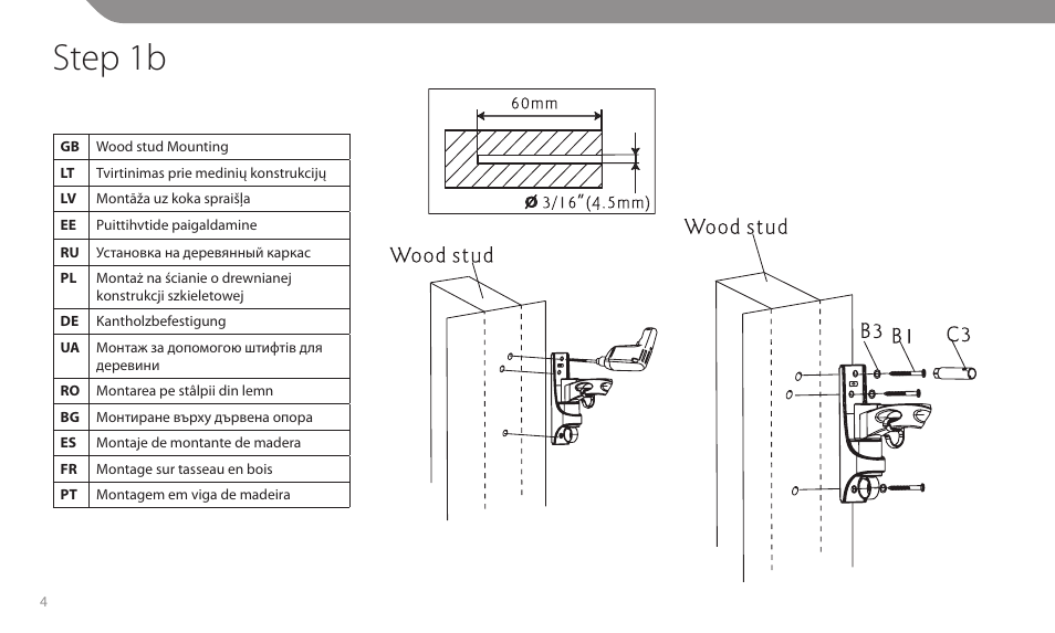 Step 1b | Acme MT103 User Manual | Page 4 / 30