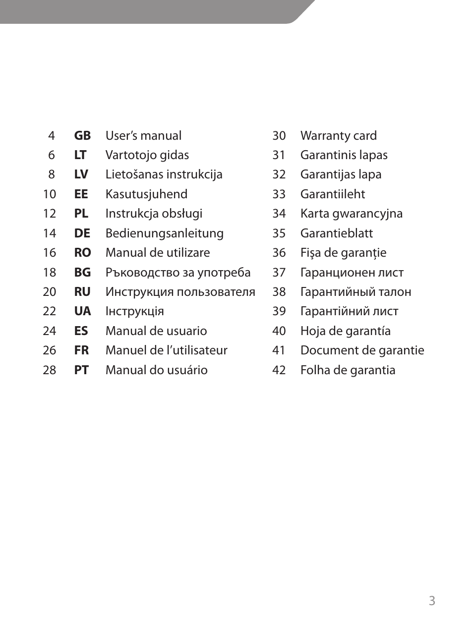 Acme CA13 User Manual | Page 3 / 44