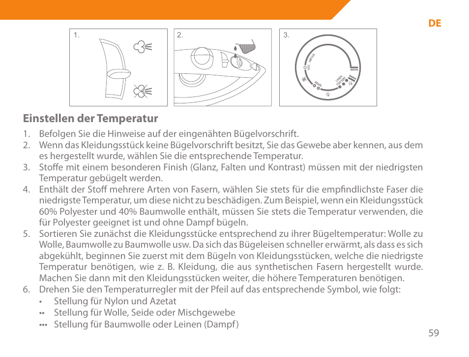 Einstellen der temperatur | Acme IB-100 User Manual | Page 59 / 126