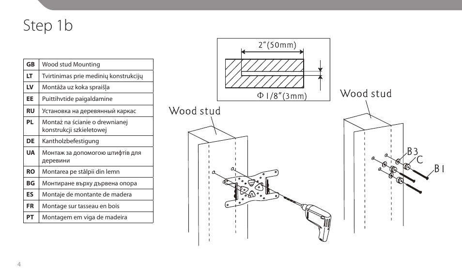 Step 1b | Acme MT101 User Manual | Page 4 / 28