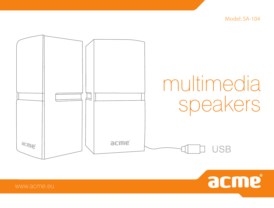 Acme SA-104 User Manual | 42 pages
