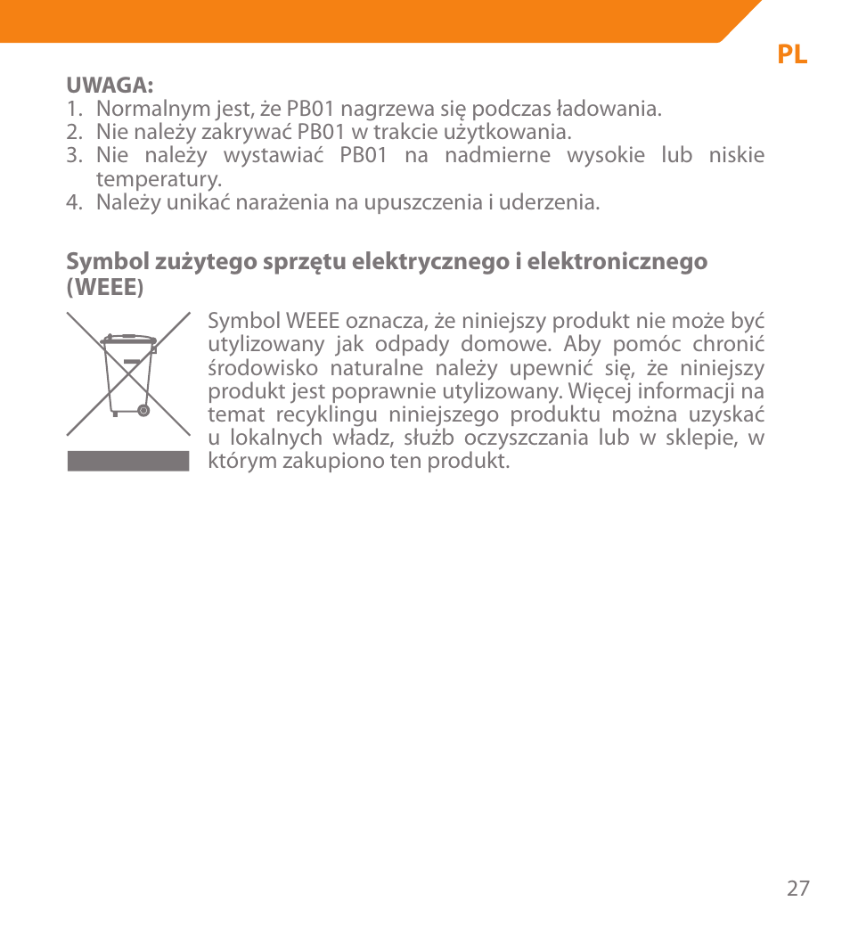 Acme PB01 User Manual | Page 27 / 40