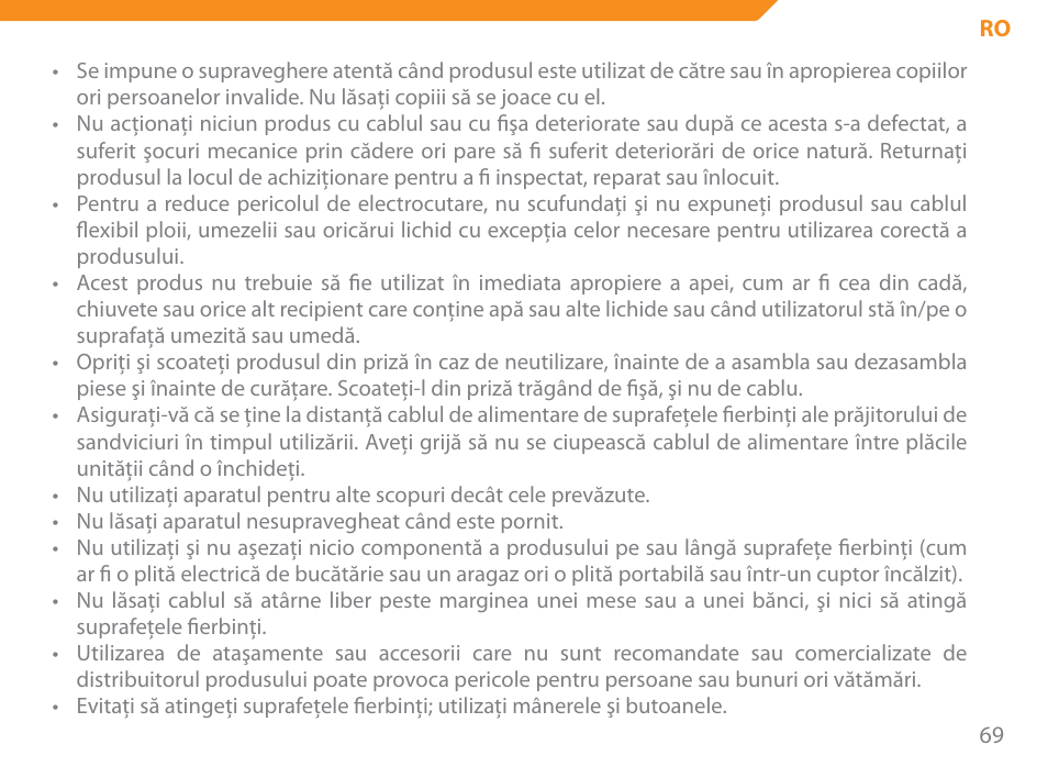 Acme SE-100 User Manual | Page 69 / 102