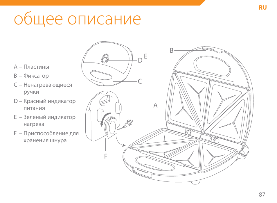 Общее описание | Acme SE-100 User Manual | Page 87 / 102