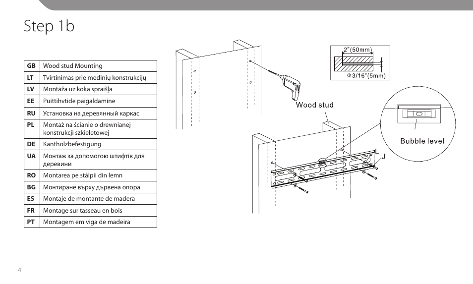 Step 1b | Acme MT102B User Manual | Page 4 / 30