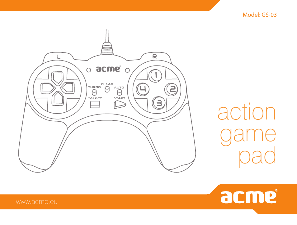 Acme GS03 User Manual | 76 pages