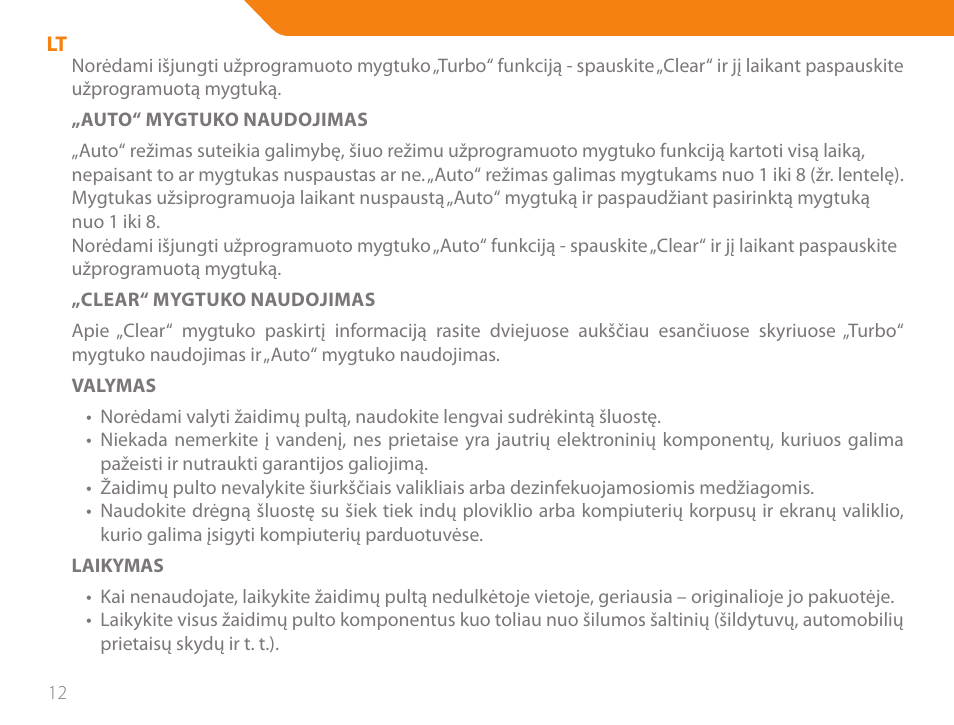 Acme GS03 User Manual | Page 12 / 76