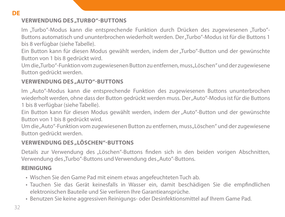 Acme GS03 User Manual | Page 32 / 76