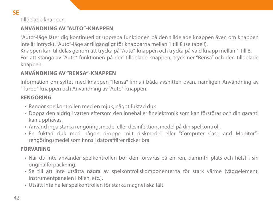 Acme GS03 User Manual | Page 42 / 76