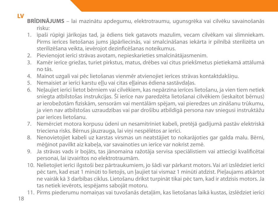 Acme BE-100 User Manual | Page 18 / 88