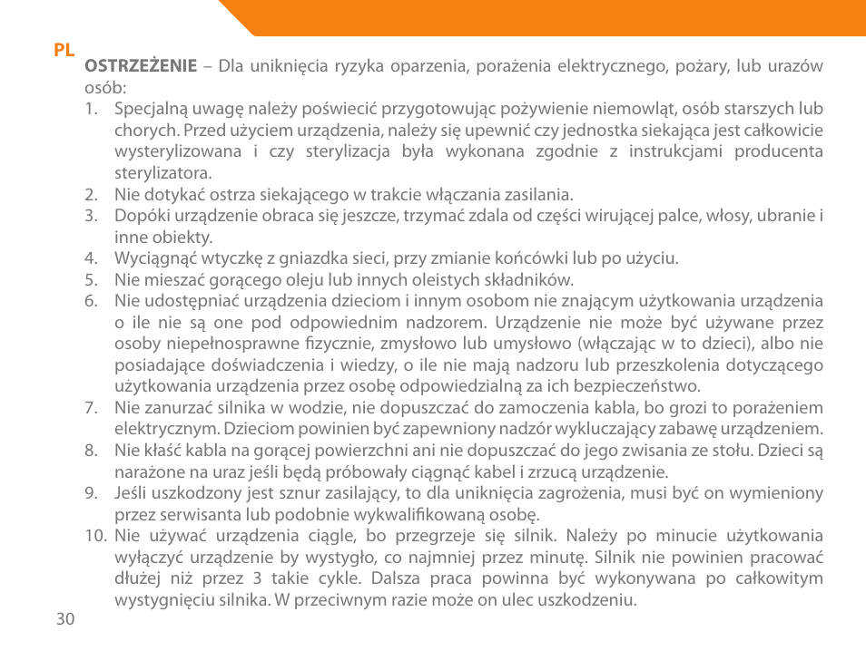 Acme BE-100 User Manual | Page 30 / 88