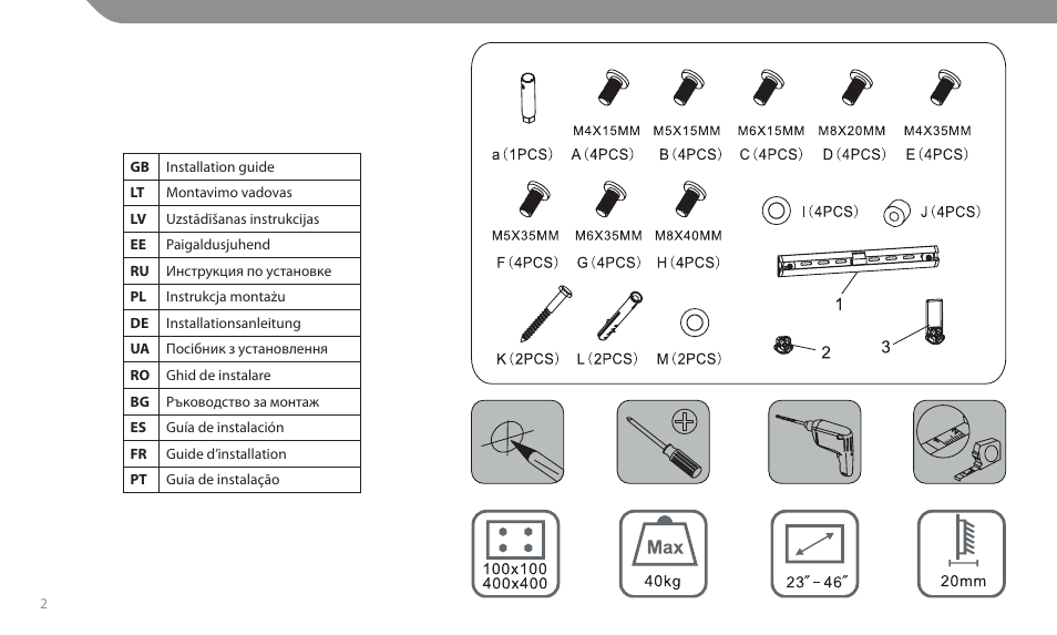 Acme MT109S User Manual | Page 2 / 30