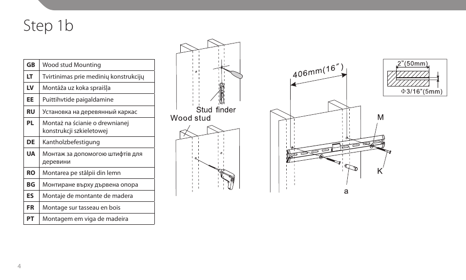 Step 1b | Acme MT109S User Manual | Page 4 / 30