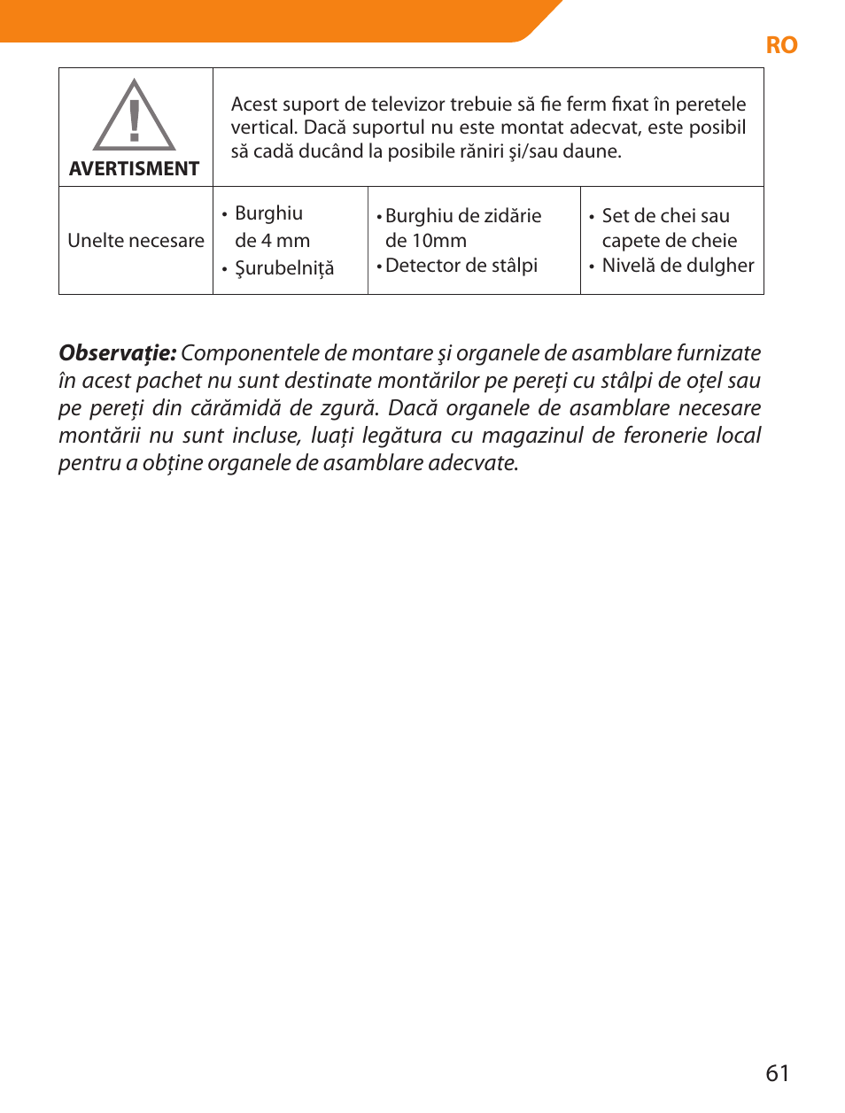 Acme PLB114S User Manual | Page 61 / 100