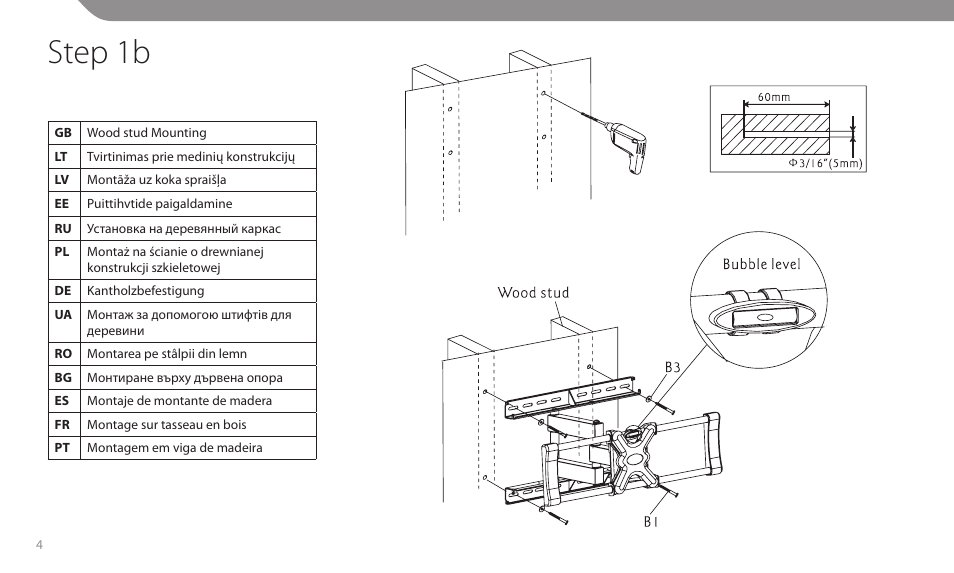 Step 1b | Acme MT106B User Manual | Page 4 / 30