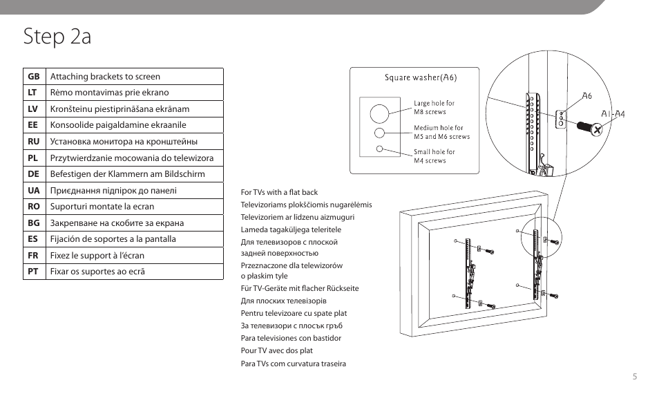 Step 2a | Acme MT106B User Manual | Page 5 / 30