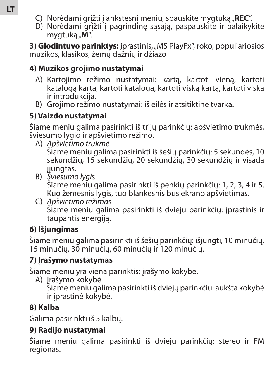 Acme V-130 User Manual | Page 16 / 88