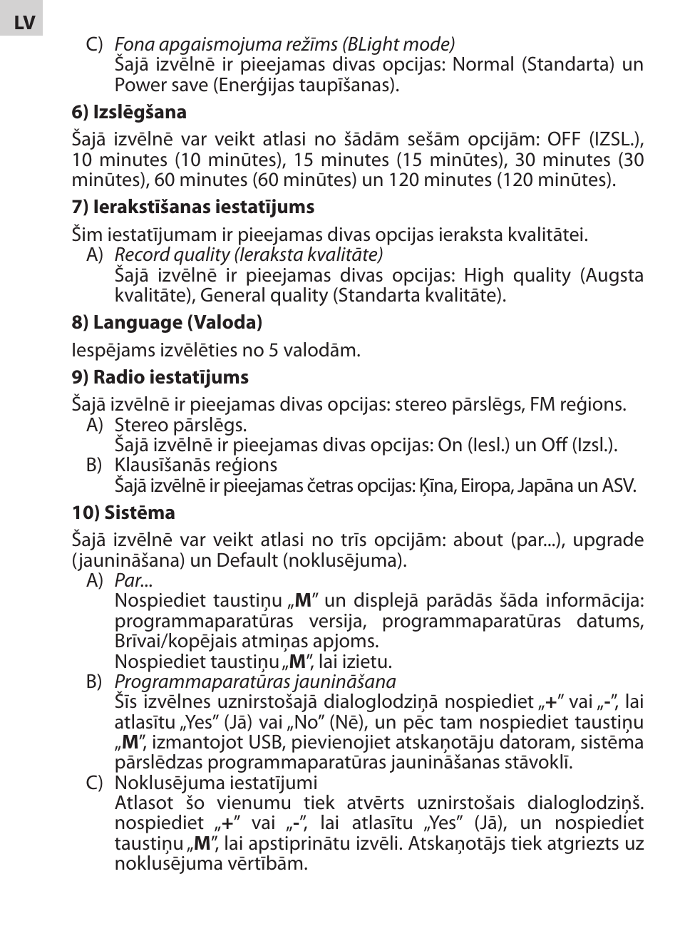 Acme V-130 User Manual | Page 26 / 88