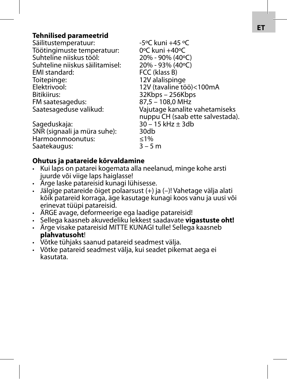 Acme F200-01 User Manual | Page 17 / 40