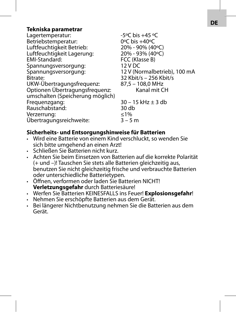 Acme F200-01 User Manual | Page 37 / 40