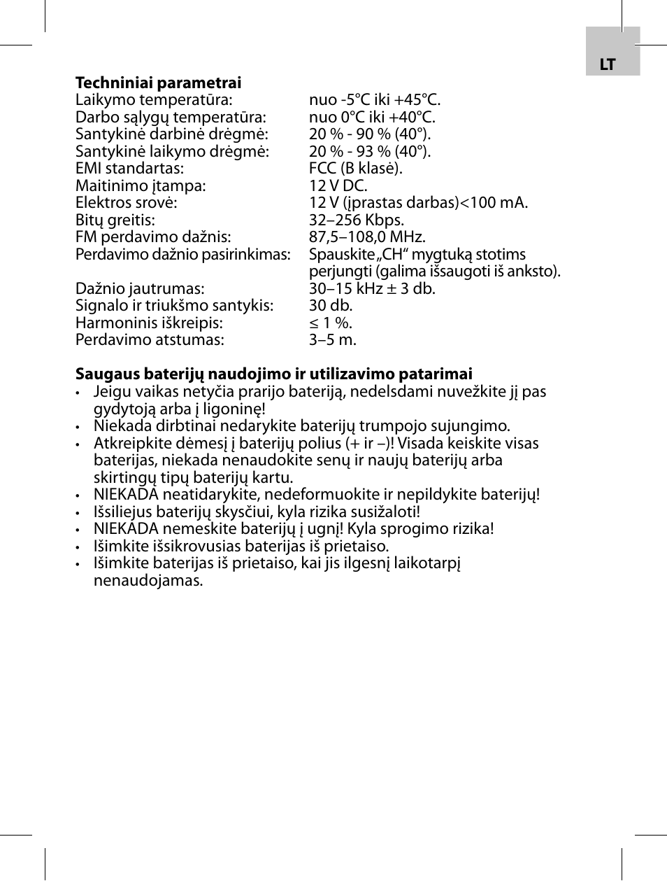 Acme F200-01 User Manual | Page 9 / 40