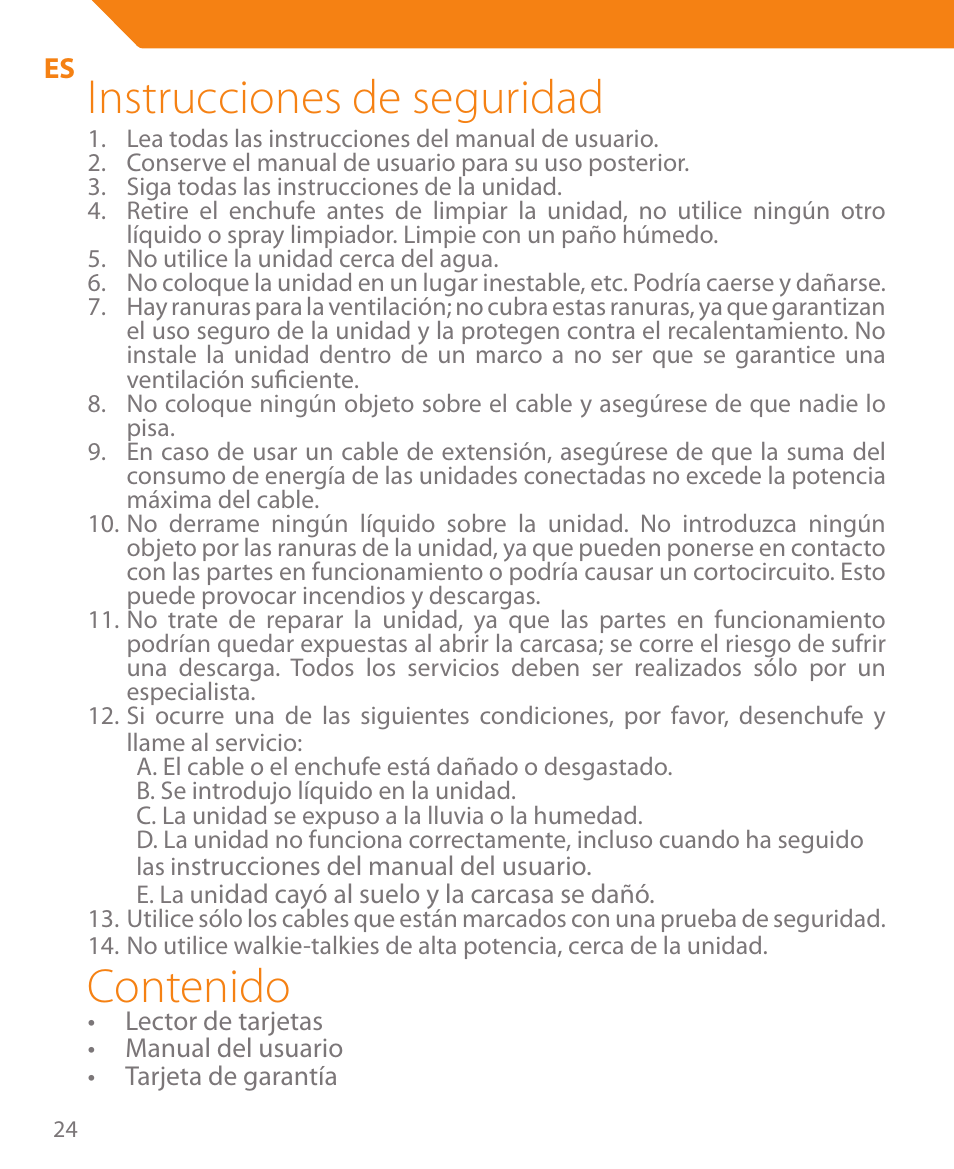 Acme CR03 User Manual | Page 24 / 44