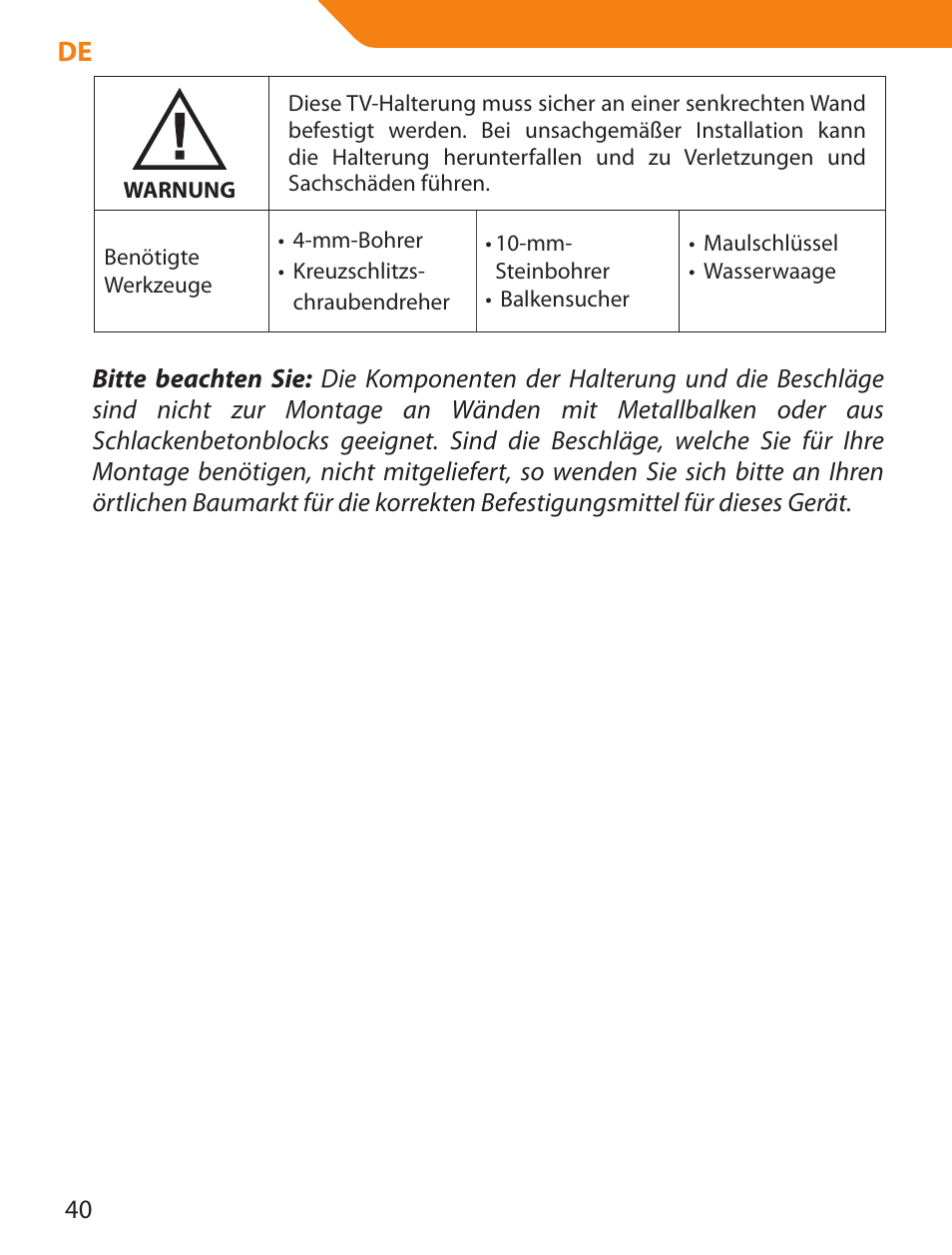 Acme LED100B User Manual | Page 40 / 100