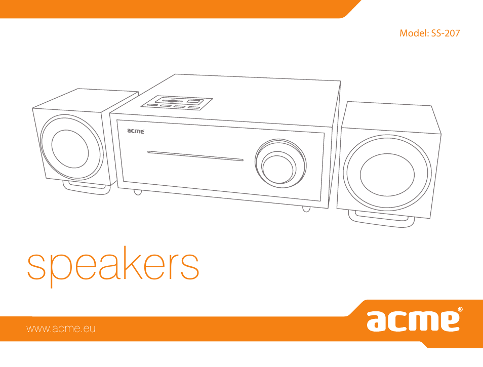 Acme SS207 User Manual | 110 pages
