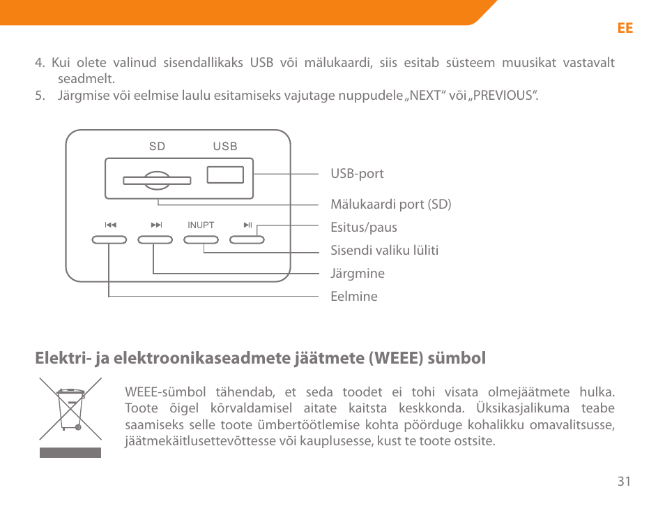 Acme SS207 User Manual | Page 31 / 110