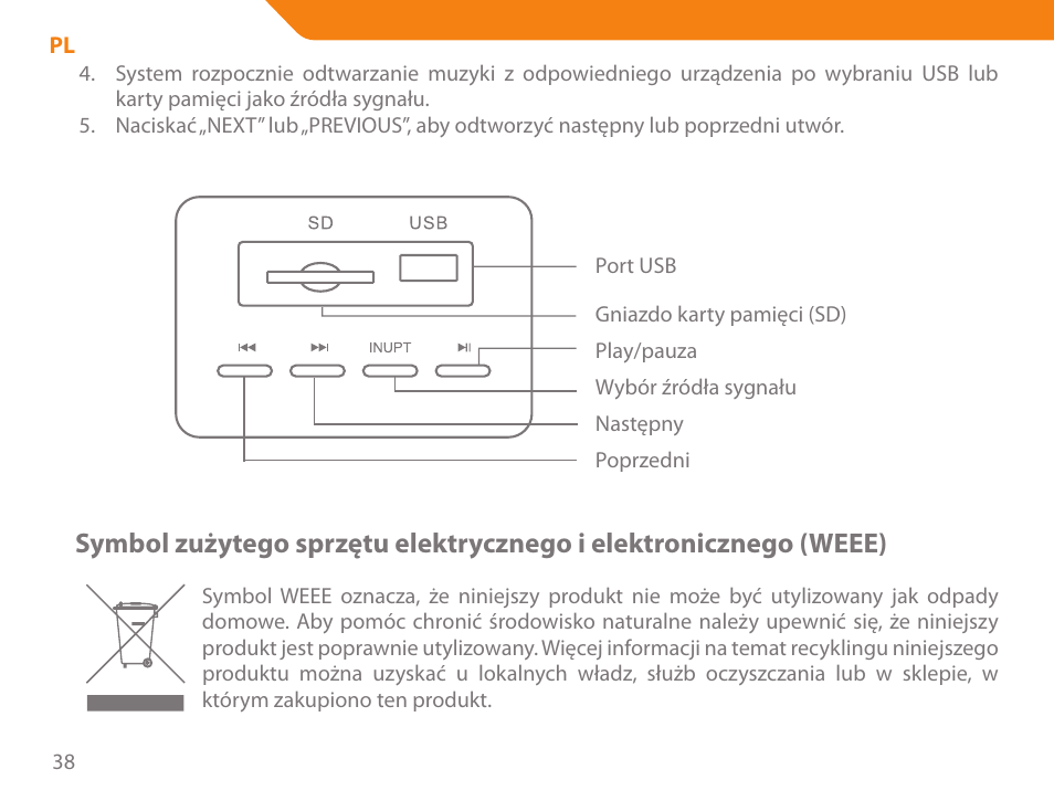 Acme SS207 User Manual | Page 38 / 110