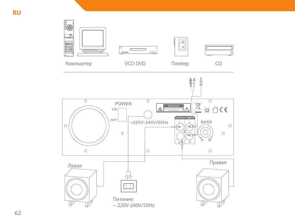 Acme SS207 User Manual | Page 62 / 110