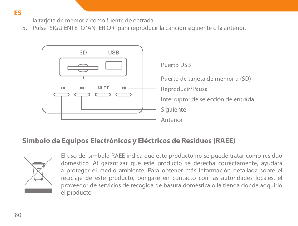 Acme SS207 User Manual | Page 80 / 110