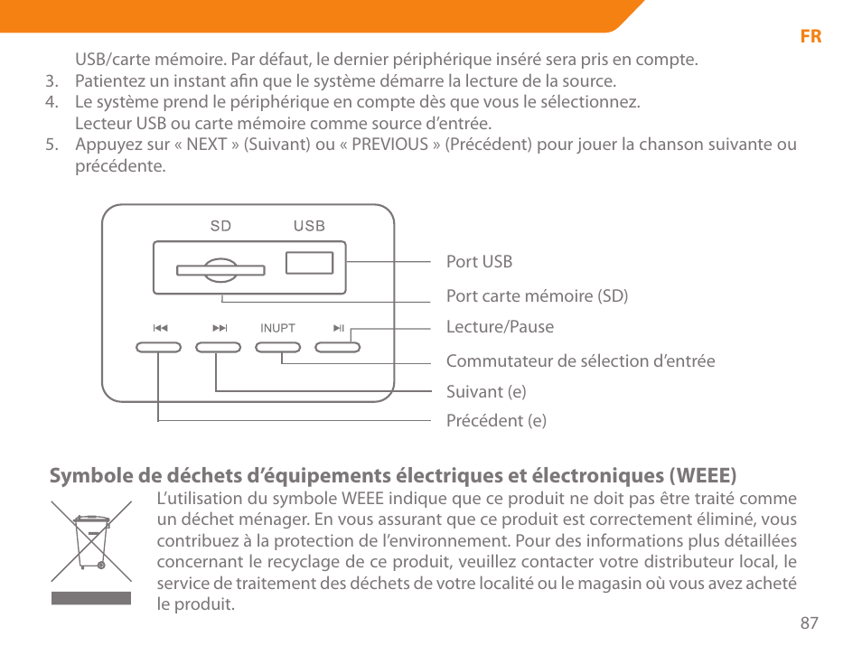 Acme SS207 User Manual | Page 87 / 110