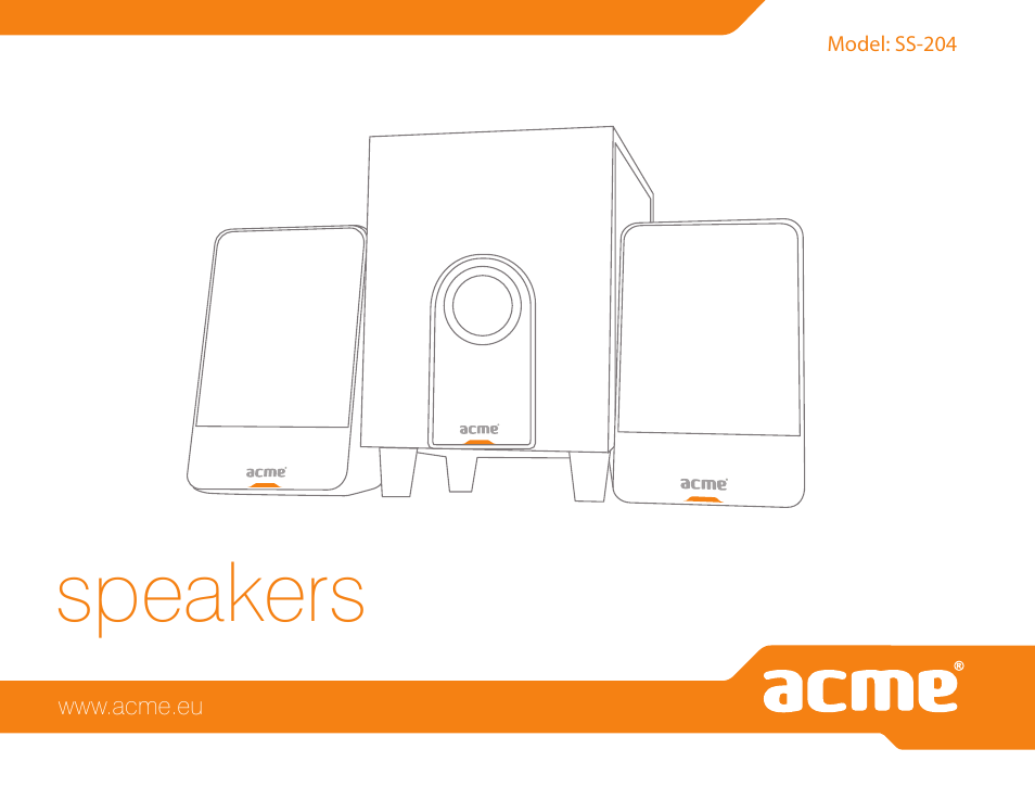 Acme SS204 User Manual | 52 pages