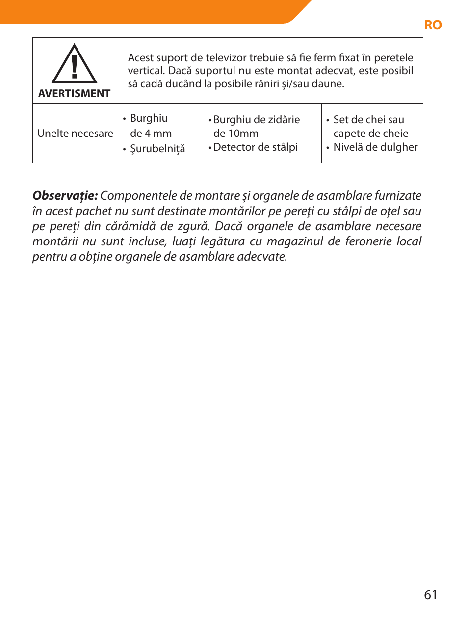 Acme PLB103S User Manual | Page 61 / 102
