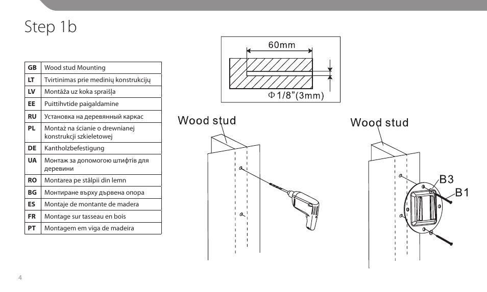 Step 1b | Acme MT107 User Manual | Page 4 / 28