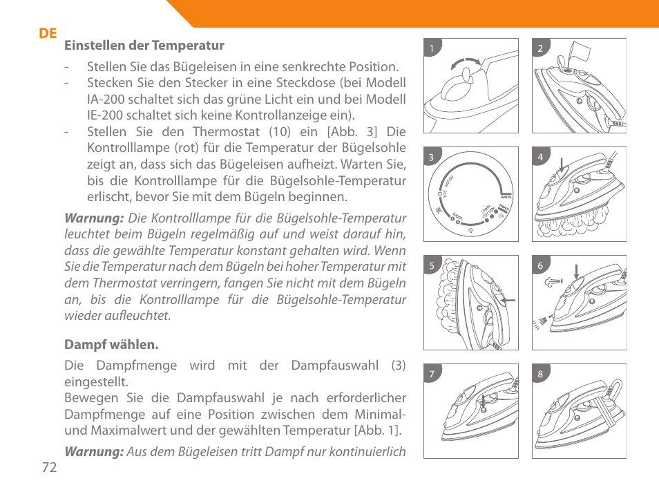 Acme IA-200 User Manual | Page 72 / 152