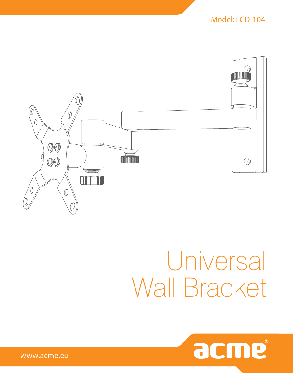 Acme LCD104 User Manual | 34 pages