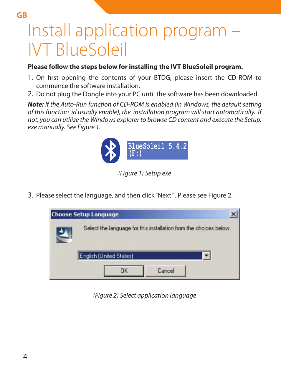 Install application program – ivt bluesoleil | Acme BTDG-30-BLK User Manual | Page 4 / 114