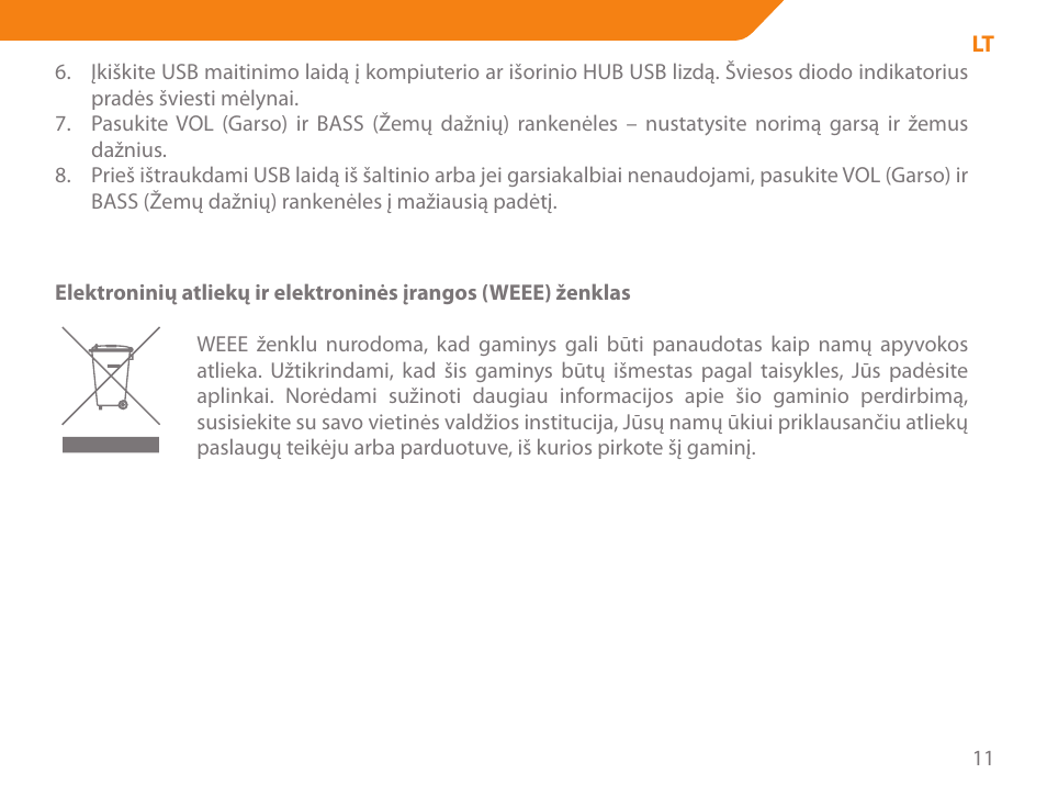 Acme SS206 User Manual | Page 11 / 70