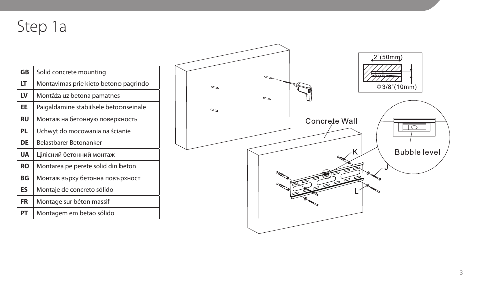 Step 1a | Acme MT104S User Manual | Page 3 / 30
